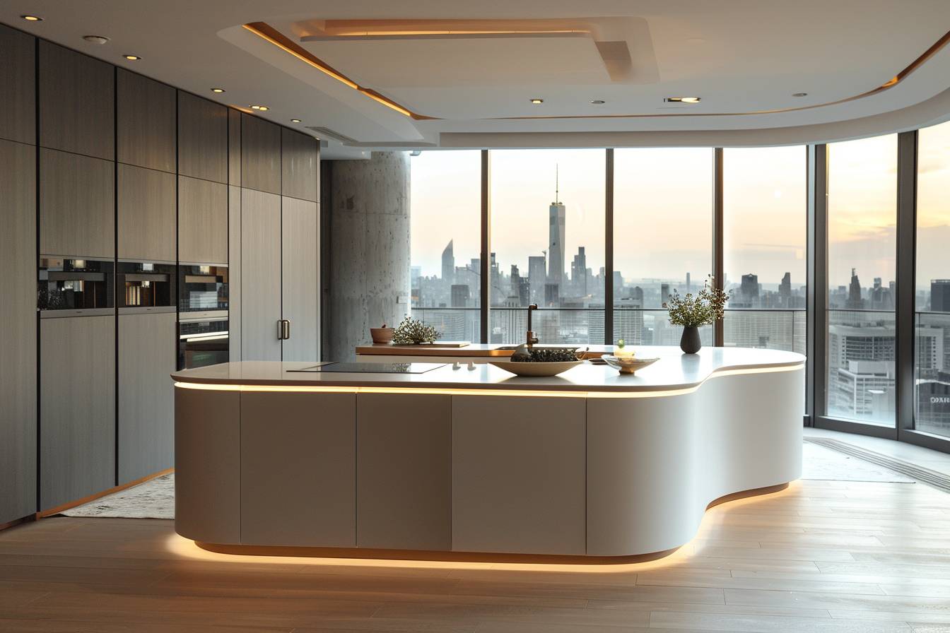 Comment intégrer un îlot central dans une cuisine ouverte ?